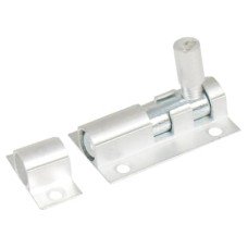 Exel Straight Barrel Bolt - 38 x 25mm - Brushed Aluminium