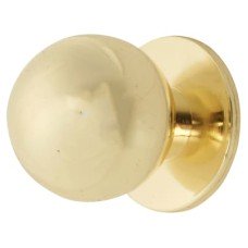Exel Ball Cabinet Knob - 18mm Diameter - Satin Brass Exel Ball Cabinet Knob - 18mm Diameter - Satin Brass