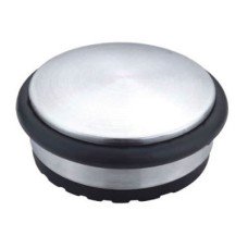 Hampstead Heavy Duty Puck Door Stop - 94 x 38mm - Satin Stainless Steel