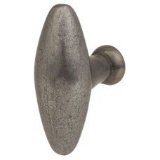 Crofts & Assinder Ludlow Oval Cabinet Knob - 58 x 20mm - Iron