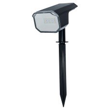 Forum Zink Byermoor 1W LED Solar Smart Hi/Lo Garden Spike Light - IP65 - RGB+W/CCT - Black 