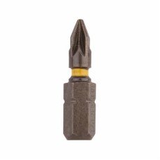 Reisser Torsion Driver Bits - Pozi - PZ1 - 25mm Length - Pack of 2