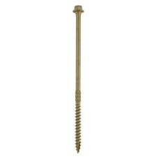 TIMCO Timber Frame Screws Hex Head - 6.7 x 200mm - Green - Pack of 50