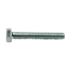 Hex Head Bolt - M6 x 25mm - Zinc Plated - Pack of 25