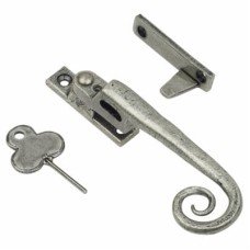 From The Anvil Locking Night Vent Casement Window Fastener - Left Hand - Pewter