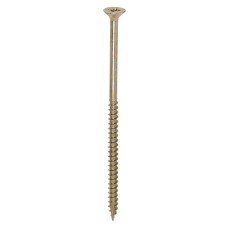 TIMCO Classic Pozi Countersunk Wood Screws - 6.0 x 120mm - Yellow Zinc - Pack of 100