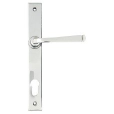 From The Anvil Avon uPVC Slimline Multipoint Door Handle - 92mm c/c - Polished Chrome