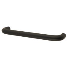 Exel 19mm D-Bar Door Pull Handle - Bolt Fix - 229mm Centres - Matt Black