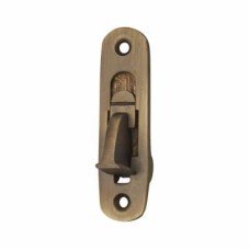 Exel Weekes Sash Window Stop - 70 x 19mm - Radius End - Antique Brass