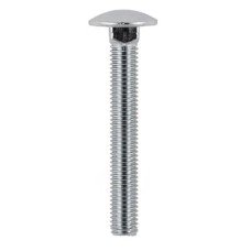TIMCO Carriage / Coach Bolt - M6 x 100mm - A2 Stainless Steel - Pack of 10