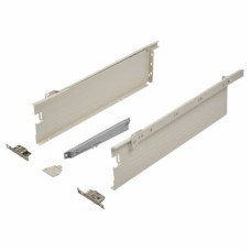 Blum METABOX BLUMOTION Soft Close Drawer Pack - Single Extension - (H) 118mm x (D) 450mm - 30kg 