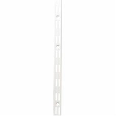 Exel Twin Slot Shelf Wall Upright - 1500mm Length - White