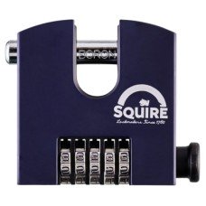 Squire Security Combination Padlock - 75mm Body - 15 x 20 x 65mm Shackle - Blue