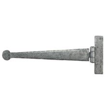 Olde Forge Door Tee Hinge - 305 x 114mm - Pewter - Pair