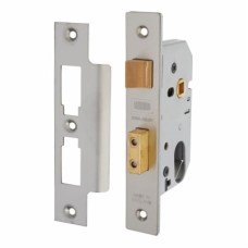 UNION Oval 2241 Sashlock - 65mm Case - 44.5mm Backset - Satin Stainless Steel