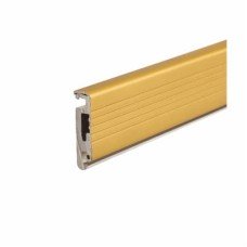 Sealmaster Cyclone Seal - 1000mm Length - CBG Trim Seal - Inward Opening Doors - Gold Anodised Sealmaster Cyclone Seal - 1000mm Length - CBG Trim Seal - Inward Opening Doors - Gold Anodised