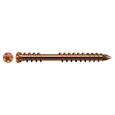SPAX T-Star Plus Cylindrical Head Decking Screw - 5.0 x 50mm - A2 Antique Stainless Steel - Pack 200