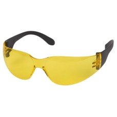 Blackrock Safety Spectacle With Anti-Scratch Lens - EN166 - Amber