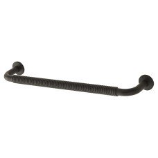 Exel Crewe 10mm Reeded D-Bar Cabinet Pull Handle - 160mm Centres - Matt Black