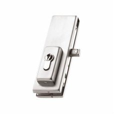 Corner Patch Lock for Glass Doors