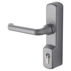 Exidor 325EC Outside Access Device - Lever - Silver
