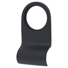 Cylinder Pull - 80 x 40mm - Matt Black
