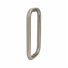 Exel 19mm D-Bar Door Pull Handle - Back to Back - 229mm Centres - Satin Stainless Steel