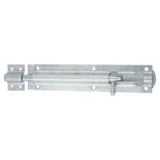 Traditional Tower Gate Bolt - Straight - 160mm Length - Galvanised