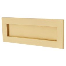 Heritage Brass by M Marcus Letter Plate - 254 x 101mm - Satin Brass