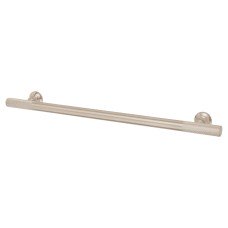 Exel York 12mm Partially Knurled T-Bar Cabinet Pull Handle - 224mm Centres - Satin Nickel Exel York 12mm Partially Knurled T-Bar Cabinet Pull Handle - 224mm Centres - Satin Nickel