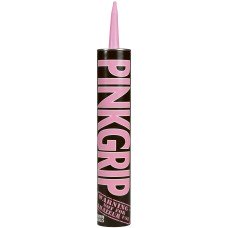 Everbuild PinkGrip Instant Grab Adhesive - Solvent Based - 350ml - Pink