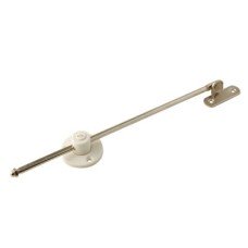 Friction Stay - 210mm Length - Nickel Plated & White