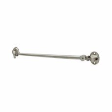 Hampstead Heavy Duty Cabin Hook & Eye - 300mm Length - Satin Nickel