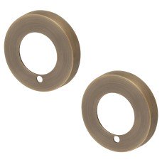Jigtech Privacy Rose Cover - 52mm Diameter - Matt Antique Brass Jigtech Privacy Rose Cover - 52mm Diameter - Matt Antique Brass