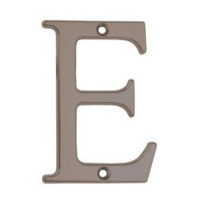76mm Screw Fix Door Letter - E - Bright Bronze 76mm Screw Fix Door Letter - E - Bright Bronze