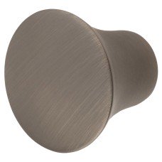 Crofts & Assinder Malvern Round Cabinet Knob - 35mm Diameter - Brushed Iron
