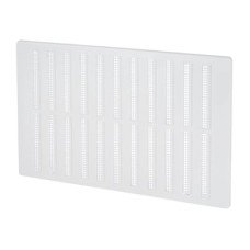 Hit & Miss Vent - 271 x 171mm - 8600mmÂ² Free Air Flow - White Plastic