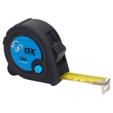 OX Trade Tape Measure - Metric - 8m