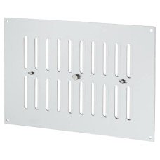 Exel Hit & Miss Vent - 242 x 165mm - Satin Aluminium