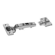 FVG Clip-On Cabinet Hinge - 110° - Overlay - Zinc Plated - Pack of 100 Pairs