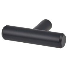 Exel 12mm T-Bar Cabinet Knob - 50 x 32mm - Matt Black Exel 12mm T-Bar Cabinet Knob - 50 x 32mm - Matt Black
