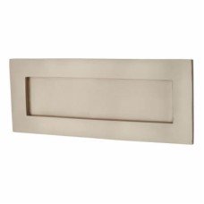 Letter Plate - 254 x 102mm - Satin Nickel