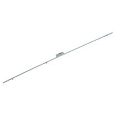 Avocet Single U-Rail Offset Espagnolette uPVC Window Lock - 1000mm Length - 20mm Backset - 8mm Cam