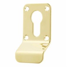 Exel Euro Cylinder Pull - 92 x 43mm - Polished Brass