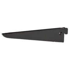 Exel Twin Slot Shelf Bracket - 170mm Length - Black