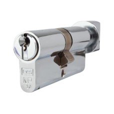 Eurospec 10 Pin 70mm Euro Thumbturn Cylinder - 35mm Turn + 35mm - Polished Chrome - Master Keyed