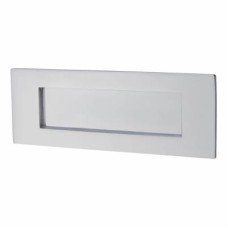 Letter Plate - 205 x 75mm - Polished Chrome