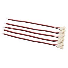 Integral LED Connector & Wire for IP20/IP33 10mm LED Strip Lights - Pack of 5