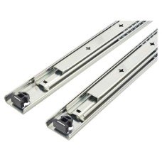 FVG 53mm Heavy Duty Ball Bearing Drawer Runner - Double Extension - 800mm Length - 100kg - Zinc