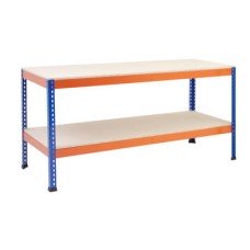 Rapid Racking 1 Commercial Heavy Duty Workbench - 915 x 2440 x 915mm
